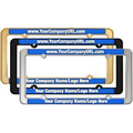 Zinc Die Cast Metal License Plate Frames (Thin Rim-Domestic)